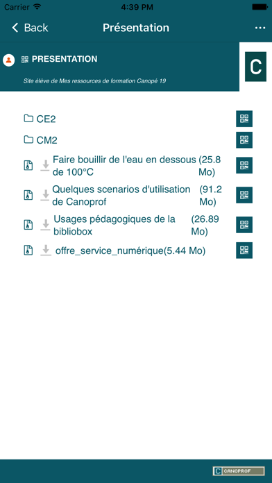 How to cancel & delete Bibliotheque Canoprof from iphone & ipad 3