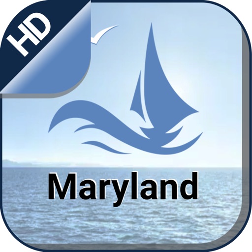 Maryland boating Nautical offline cruising charts