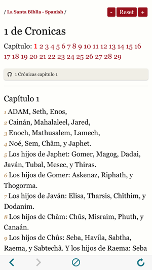 Spanish Bible : Easy to use Bible Audio book app(圖4)-速報App