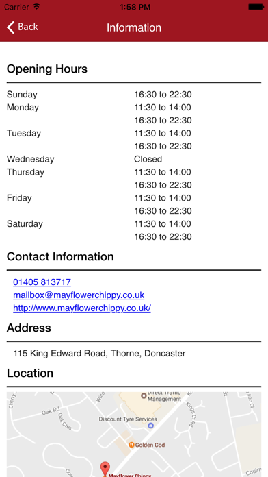 How to cancel & delete Mayflower Chippy Doncaster from iphone & ipad 3