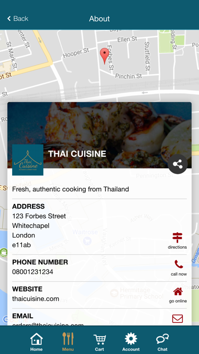 How to cancel & delete Thai Cuisine Street Food from iphone & ipad 3