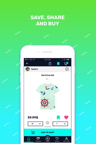 TedClothing - Create, print and sell your designs screenshot 2