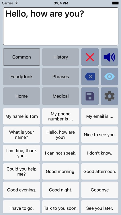 Speech Assistant AAC - Text to Speech