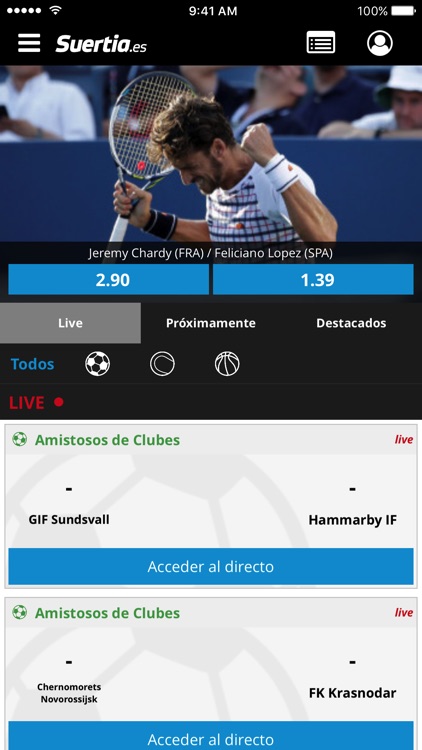 Suertia - Apuestas Deportivas