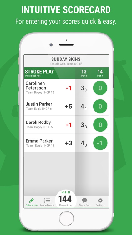 GameBook - Live scoring golf app with GPS screenshot-0