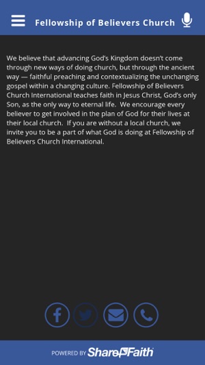 Fellowship of Believers Church(圖2)-速報App