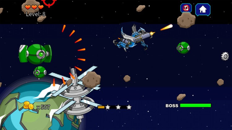 Black Pterosaur Attack - Robot Toy War screenshot-3