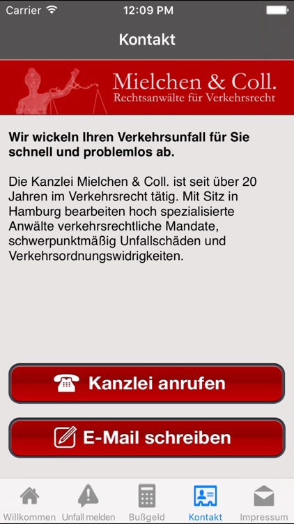 Mielchen & Coll. Rechtsanwälte für Verkehrsrecht screenshot-4