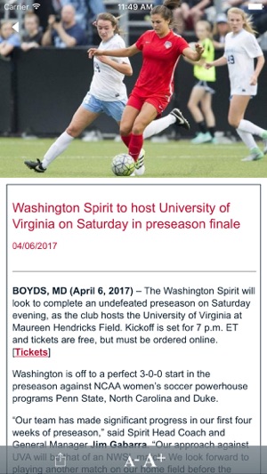 Washington Spirit(圖5)-速報App