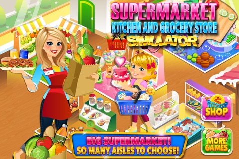 Supermarket Kitchen: Grocery Store & Cooking Games screenshot 3