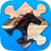 Horses jigsaw puzzles for adults
