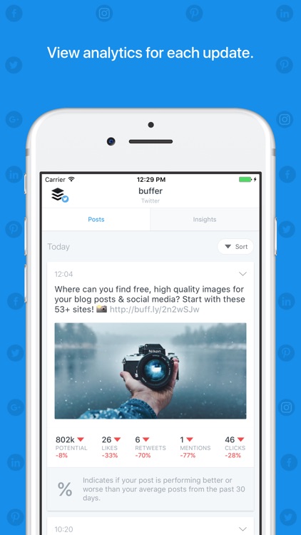 Buffer: Scheduling for Twitter, Instagram & More