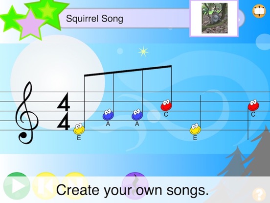 Jellybean Tunes - An Introduction to Reading and Composing Music for Kids screenshot