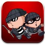 Stealing the diamond in cops and robbers game