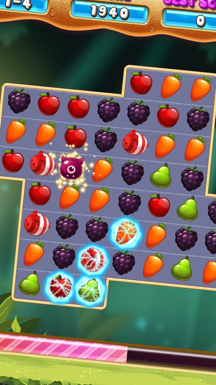 Forest Fruits Lite - Puzzle Match 3 Game screenshot-4