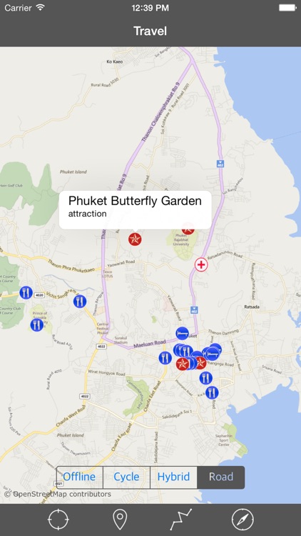 PHUKET ISLAND – GPS Travel Map Offline Navigator
