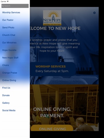 New Hope Presbyterian Church screenshot 2