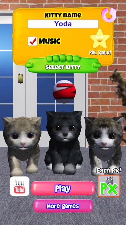 KittyZ, my virtual pet cat