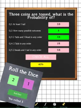 Game screenshot Mathematics Probability Quiz hack