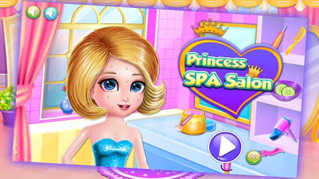 Princess SPA Salon - Girl Dress up & Makeover Game(圖1)-速報App