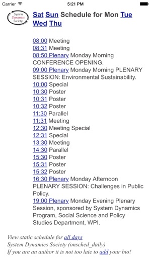 ISDC 2016 Schedule(圖1)-速報App