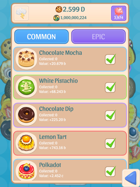 Cheats for Cookie Empire