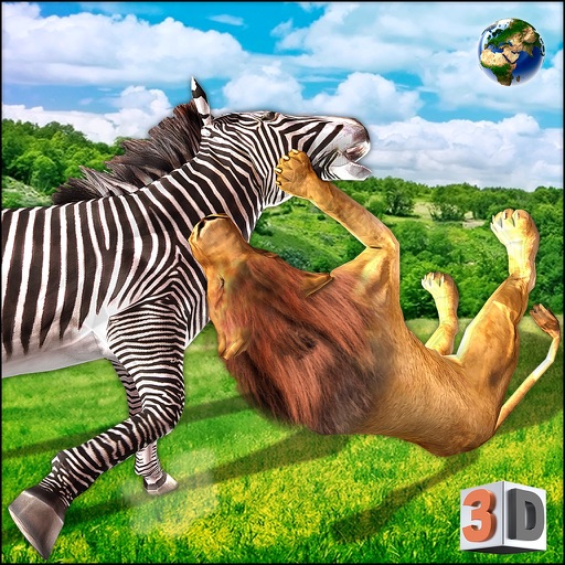 Real Lion Jungle Attack 2017 iOS App