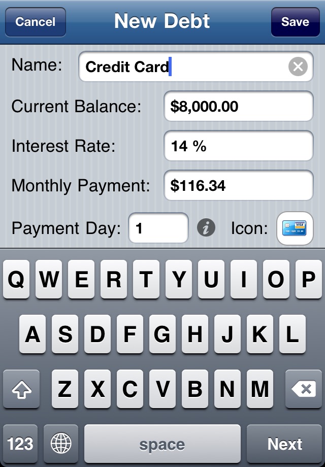 Debt Payoff Pro screenshot 4