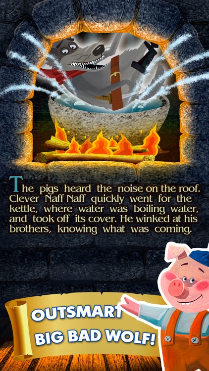 Three Little Pigs and Big Bad Wolf screenshot-0