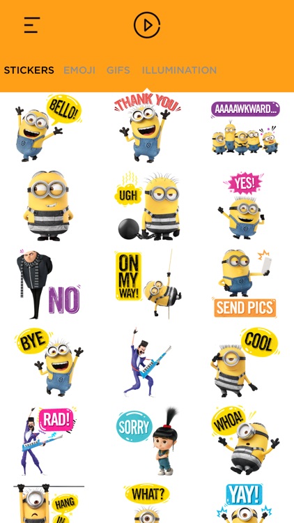 Despicable Me 3 Stickers App screenshot-3