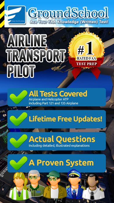 How to cancel & delete FAA ATP Written Test Prep from iphone & ipad 1