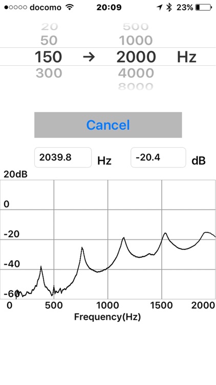 ResoSearch, Acoustic resonance &spectrum measuring