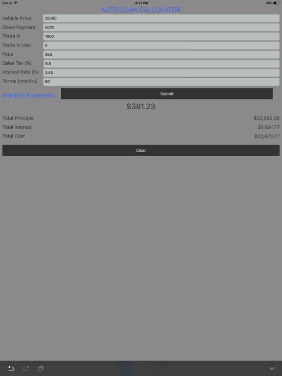 Auto Lease Calculator >> Car Loan Calculator Auto Loan Lease Calculator Apprecs Auto Lease Calculator >> Car Loan Calculator Auto Loan Lease Calculator Apprecs