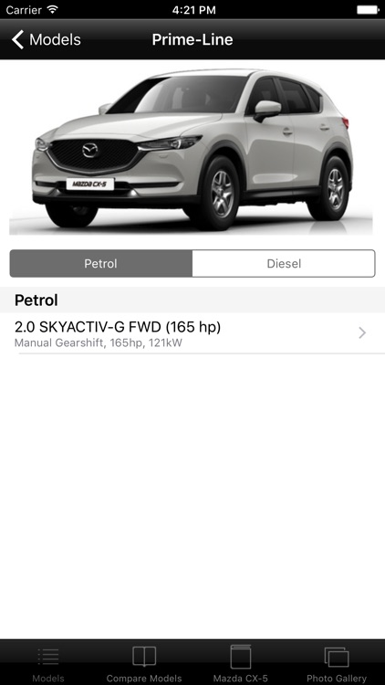 Specs for Mazda CX-5 II 2017 edition