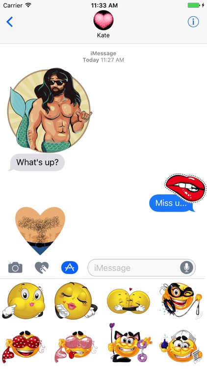 Love & Sexy stickers