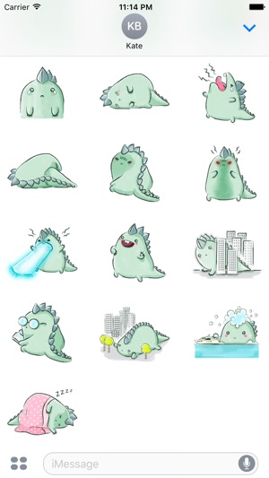 Dino The Gecko Stickers(圖3)-速報App