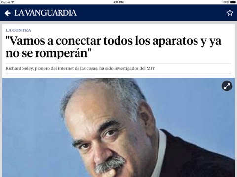 La Vanguardia screenshot 2