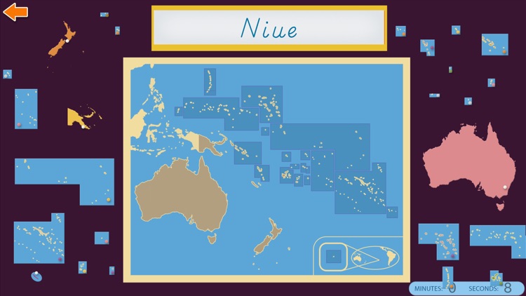 Oceania - Montessori Geography for Preschool & Up screenshot-4