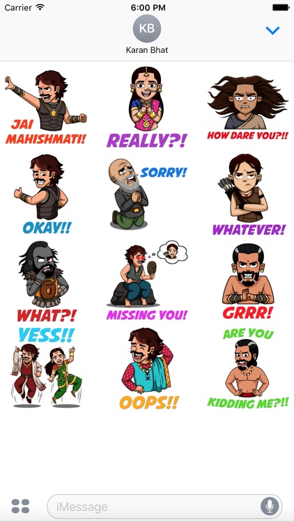 Baahubali Stickers