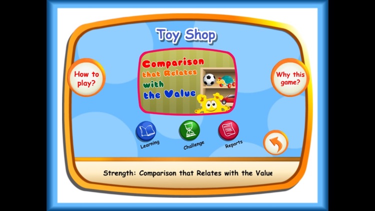The Toy shop - game for age 5+