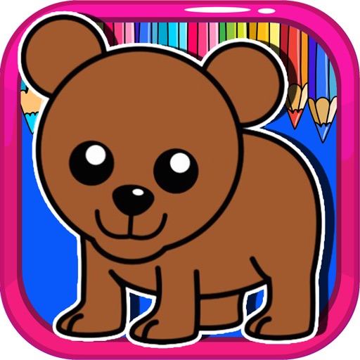 Bear Coloring Book Games Drawing For Kids by Thana Chamnarnchanan
