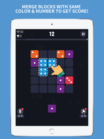 Merge Dominoes: Dice Block It screenshot 3