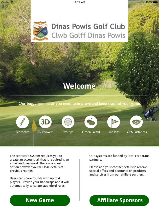 Dinas Powis Golf Club - Buggy