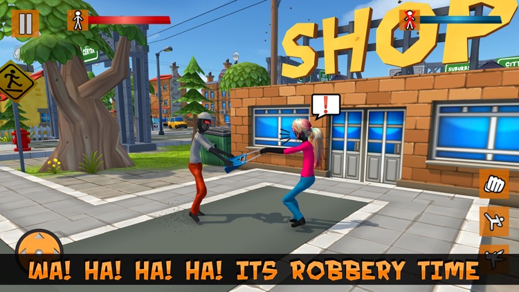 Stickman Mafia City Crime 3D