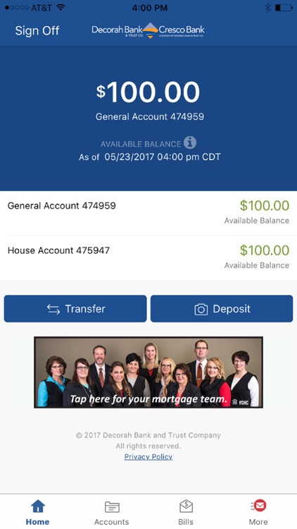 Decorah and Cresco Bank