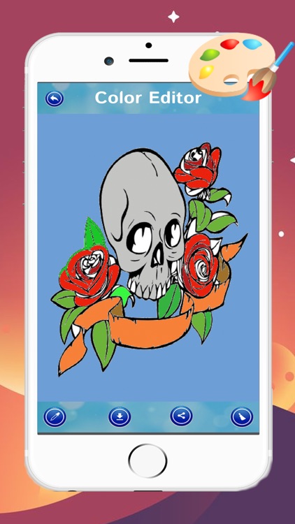 Monster Demon Aliens Colouring For Kids Games HD