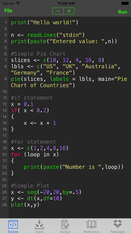 R Programming Language Compiler