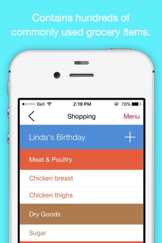 Grocery List by Chicken.ca screenshot 3