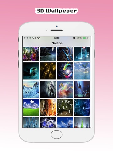 3D Wallpaper HD Cool Background Lock Screen Photo - náhled