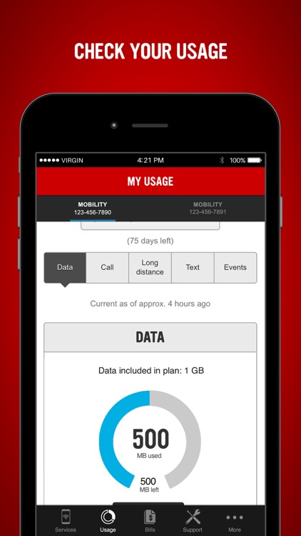Virgin Mobile My Account screenshot-4
